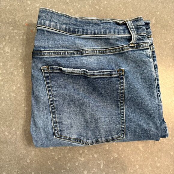 Oliver Logan Distressed Blue Denim Jeans – Size 38x30 - Picture 10 of 10